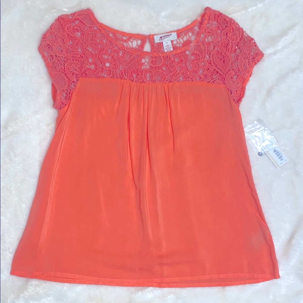 Coral Blouse